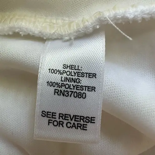 Cato  White Crochet Wide Leg Pants (945)