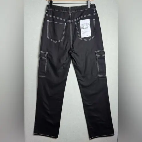 S.O.N.G. Women’s High Rise Carpenter 90’s Boyfriend Cut Pants Black size 7/28