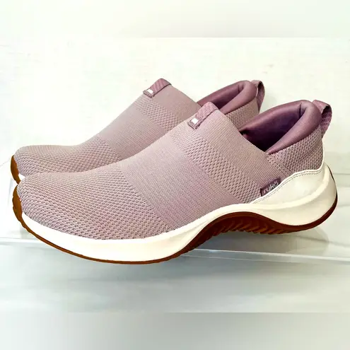 Ryka Encore Knit slip-on Sneaker, Purple Fog, Women’s 9.5, NIB