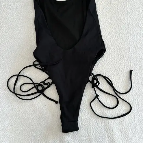 THE ATTICO Tie One Piece Swimsuit, Item No. 233WBB78 PA16