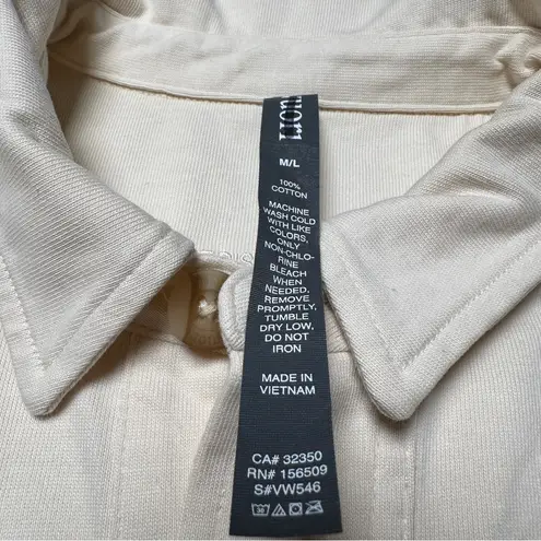 Vuori NWT Women’s Mackenzie Shirt Jacket - Natural Cream Size M/L Medium Large