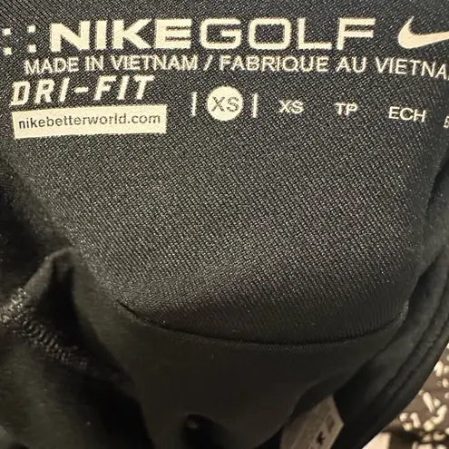 Nike  Golf‎ Dri-Fit Black Skort XS | Athletic Skirt with Pocket