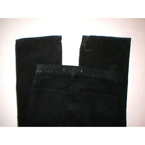 J Brand New  Jeans Womens 26 Black Mid Straight Leg Velvet 805 Tall 27 X 34 USA