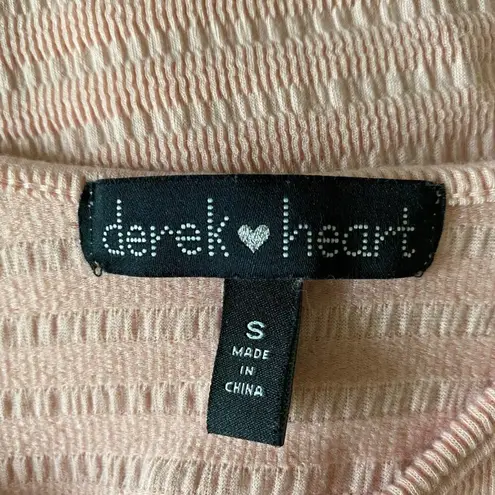Derek Heart  sz S off shoulder ribbed bodysuit top‎