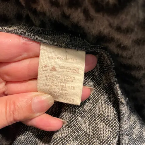 Mystree Leopard Print Shawl Collar Cardigan Jacket Women Size Large - Image 5