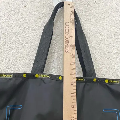 LeSportsac X Pac-Man Black Lets Play Tote Large Book Bag