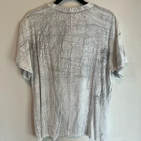 Lululemon  ALL YOURS SHORT SLEEVE SHIRT TOP THREAD DYE Size 8