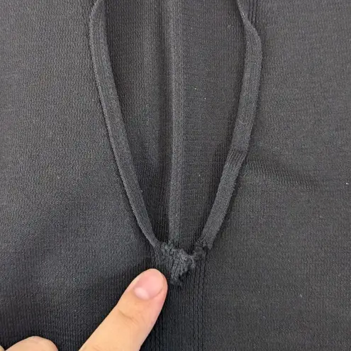 Proenza Schouler RTR White Label Compact Knit Turtleneck szM open front fitted