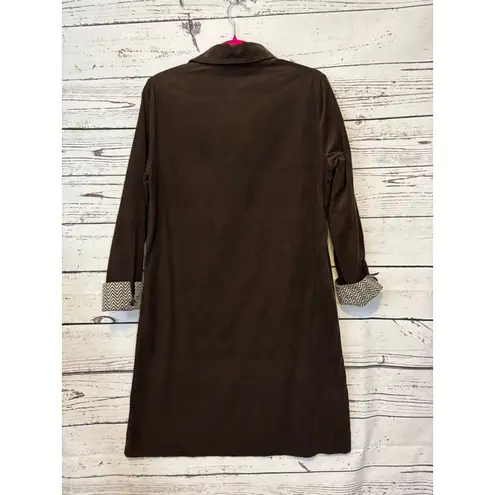 Women's Grace Baker Brown Corduroy Dress Size S