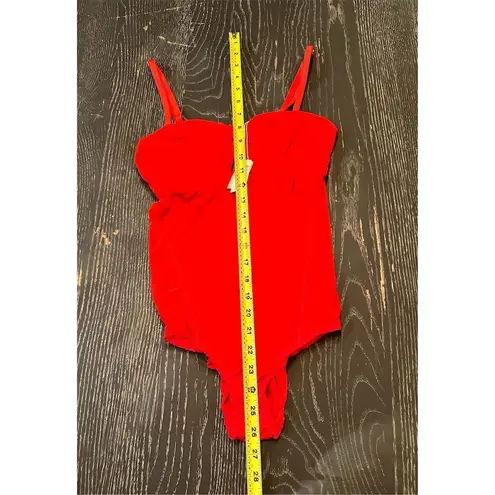 We Are HAH Women's Bodysuit Size S Blood Orange One Piece