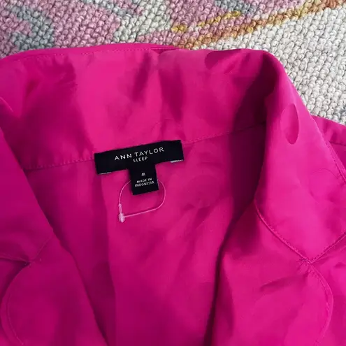 Ann Taylor  Pink Polka Dot Pajama Set - Medium - Image 5