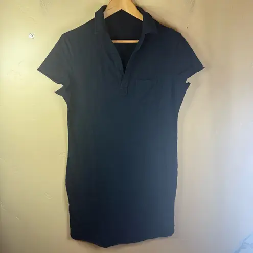 Frank & Eileen Women's Lauren Polo Black Size Large Dress Classic Clean Beauty