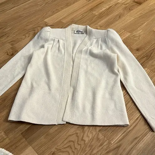 St. John Vintage 3 piece bandeau, skirt and cardigan set