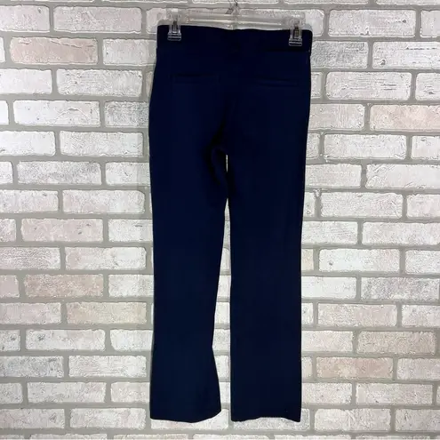 Betabrand Straight Leg 7 Pocket Dress Pant Yoga Pants in Navy Size XS Petite