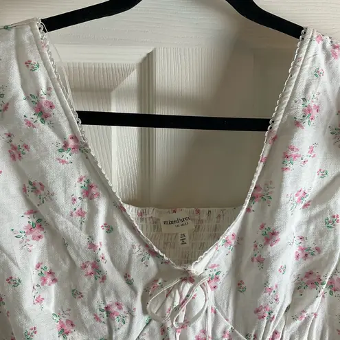 Floral White and Pink Women's Top Size 2XL
Mixed Threads