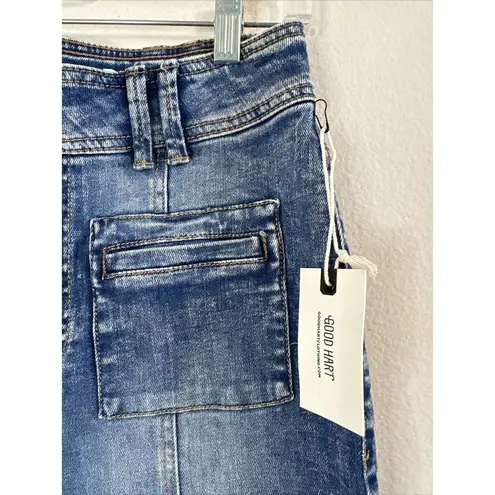 Matilda Jane  Good Hart GH Grand Loop High-rise Flare Jeans 8 NWT