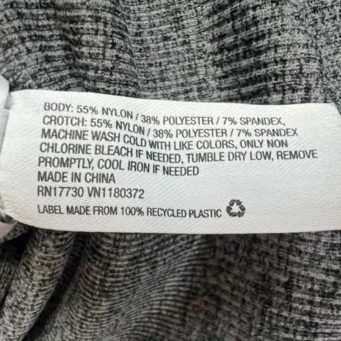 Colsie Women's Ribbed Leggings Gray Cotton Stretch Pull