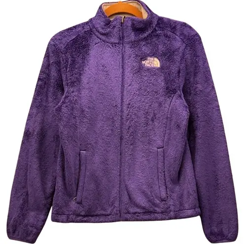 The North Face The‎  Womens Jacket Size Small Purple Faux Fur Bomber Comfy Warm Cudly thumbnail 1
