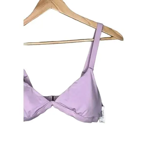 ANDIE NWT  Swim The Caicos Triangle Bikini Top Removable Cups M Lavender #3021