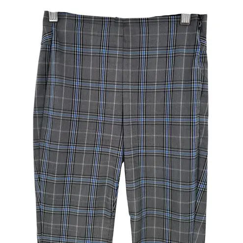 Rag and Bone  Simone Gray Blue Plaid Check Print Ankle‎ Pant Size 00 - Image 4