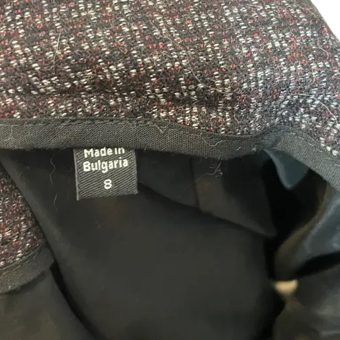 Equipment Trouser Pants 8 Warsaw Wool Blend Ankle Length Zip Pockets