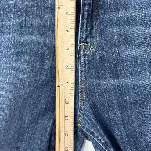 L.L. Bean Favorite Fit Womens Straight Leg Blue Jeans Size 16 Medium Tall