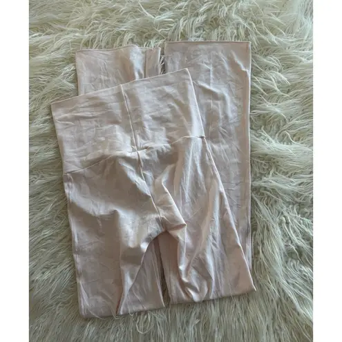 SKIMS Cotton Jersey Foldover Pant Barely Pink Size Small