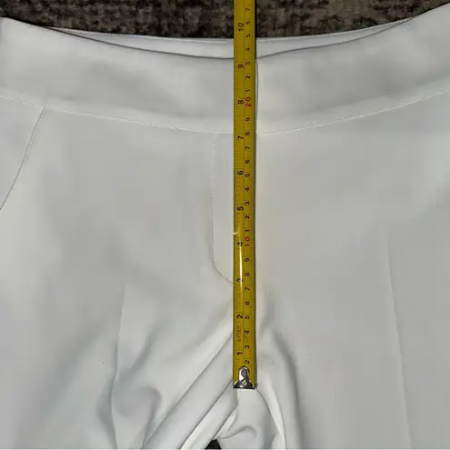 Iris Setlakwe NWT Women’s Size 2 Ivory White Cropped Cigarette Trousers Pants