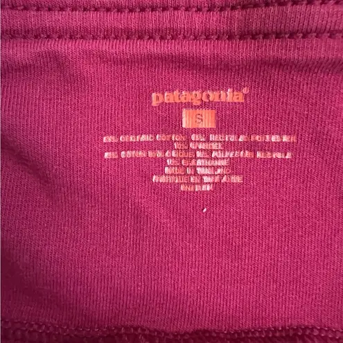 Patagonia  Vitaliti Faux Wrap Maroon Skirt Size Small