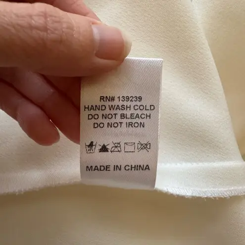 Tuckernuck Pomander Place White Blythe Ruffle Collar Mini Dress Size XS