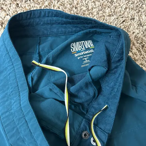Smartwool  Women's Blue Aqua Teal Color Athletic Shorts Sz S