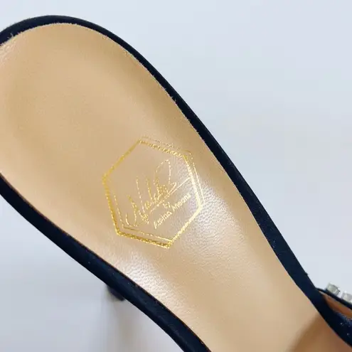 NEW Nalebe by Amina Women's Means Stellar Slip On Mule in Black Size 7