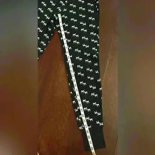 Victoria's Secret Victoria’s Secret Women’s Thermal Joggers Pants Black/White Deer Size XS
