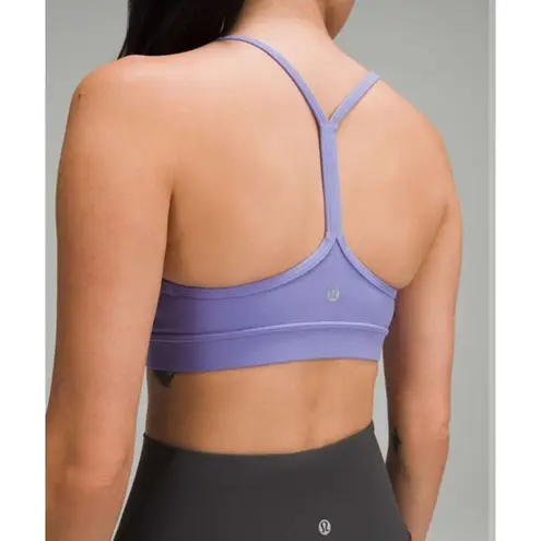 Lululemon Flow Y Bra Nulu Light Support Dark Lavender Size 6