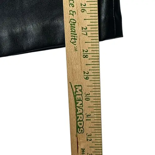 Rails Women's 4/6 Jo Faux Vegan Leather High Waisted Ankle Crop Pleated Pants