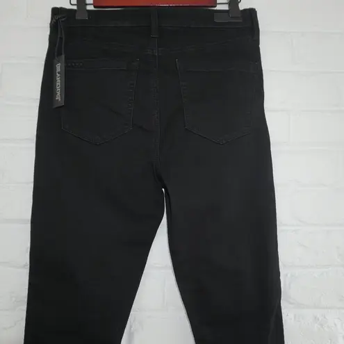 BlankNYC Stripe Cropped Raw Hem Jeans 29 NWT New Womens