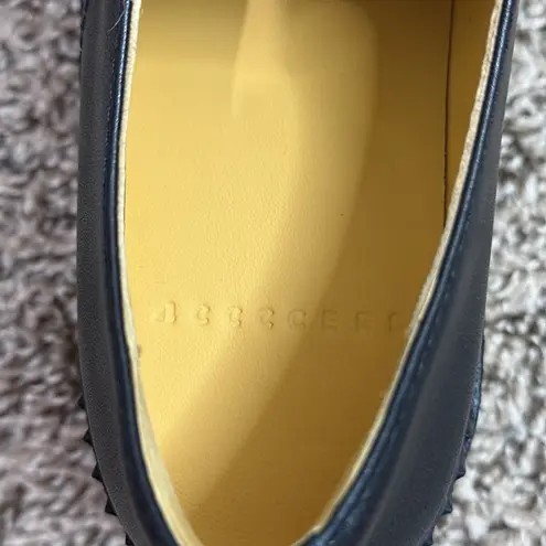 4CCCCEES ESKER ERA Black Womens 37 US 6.5 Chunky Platform Derby Shoes Leather