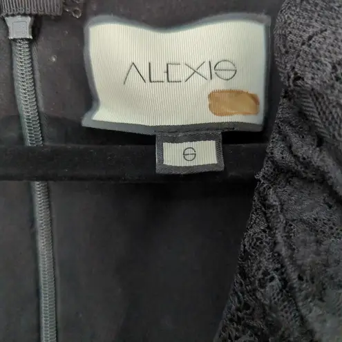 Revolve  x ALEXIS Lucasta‎ Lace-Detailed Deep V Maxi Dress