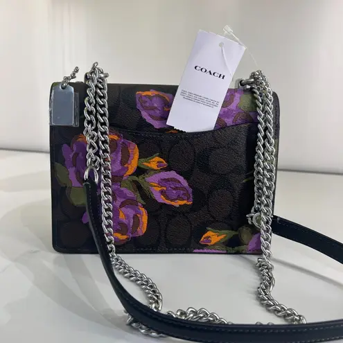 coach Mini Klare Crossbody In Signature Canvas With Rose Print cl460 - Image 3