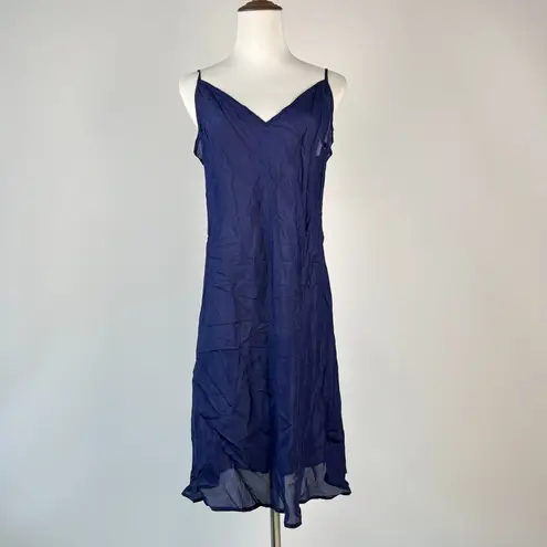 Johnny Was NWOT  Silk Embroidery Floral Violawide Cuff Seaside Midi Dress Size XL