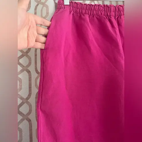 H&M HM linen blend pants thumbnail 2