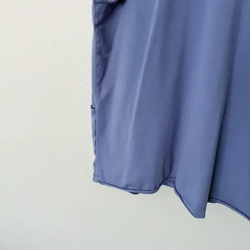 [Free People] FP Movement Light Blue Hot Shot Racerback Mini Dress Sz Medium M