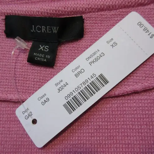 J.Crew NWT  Sophie Open-Front Sweater Blazer in Bohemian Rose Knit Cardigan XS - Image 2