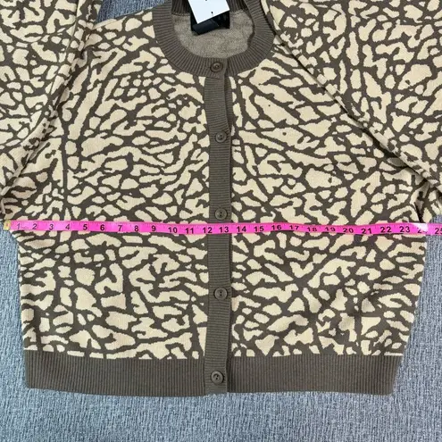 Jordan  Women’s Elephant Pattern Full Button Palomino Cardigan