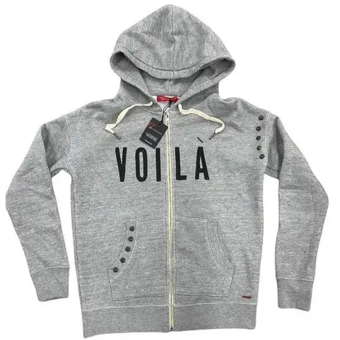 n:philanthropy Deconstructed Zip Up Hoodie VOILA New with Tags Size Small