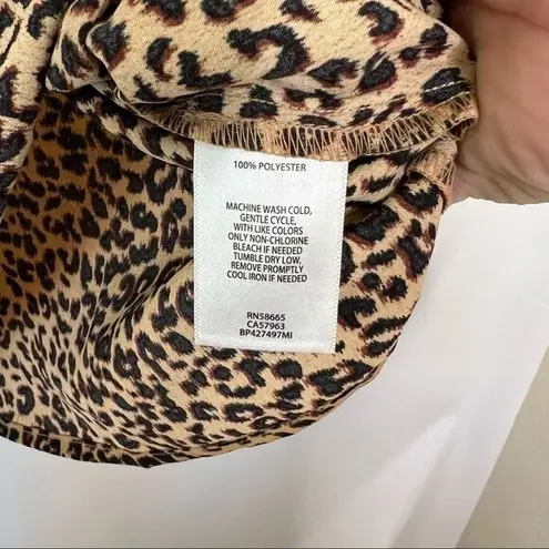 BP  Leopard Print Mini Dress XS Sleeveless Bodycon Party Cocktail‎ Night Out