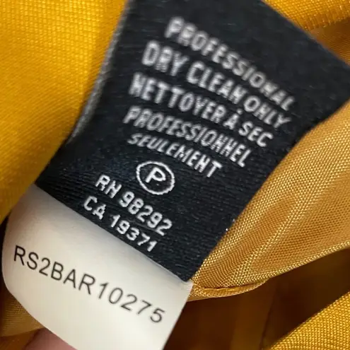 Tibi Silk Brocade Embellished Yellow Sheath Dress, EUC, Size 6, MSRP $495