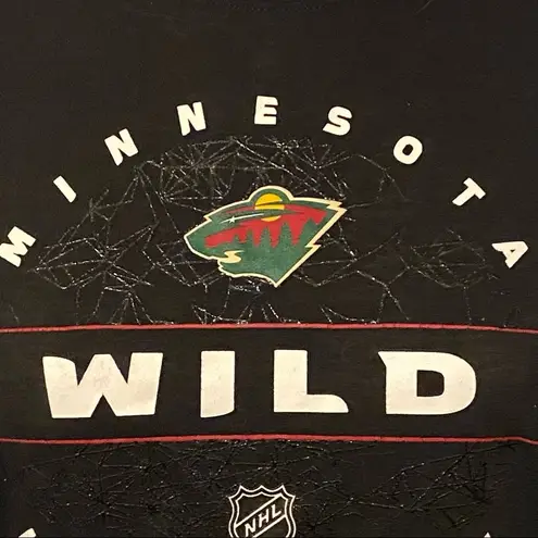 Minnesota Wild NHL Long Sleeve Tee Medium Red