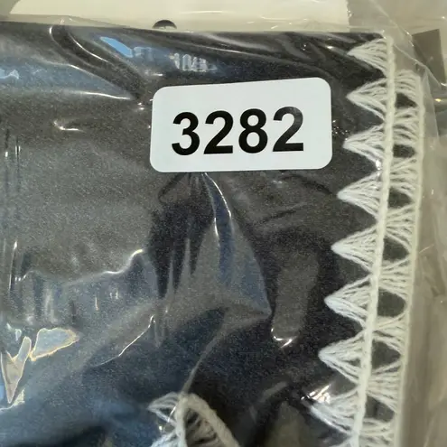 Elodie Revolve Preppy Gray Stitch Trim Academia Skirt NWT Small