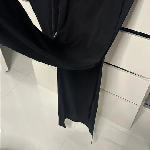 Clue Elegant Black Maxi Skirt and Top Set Size XS